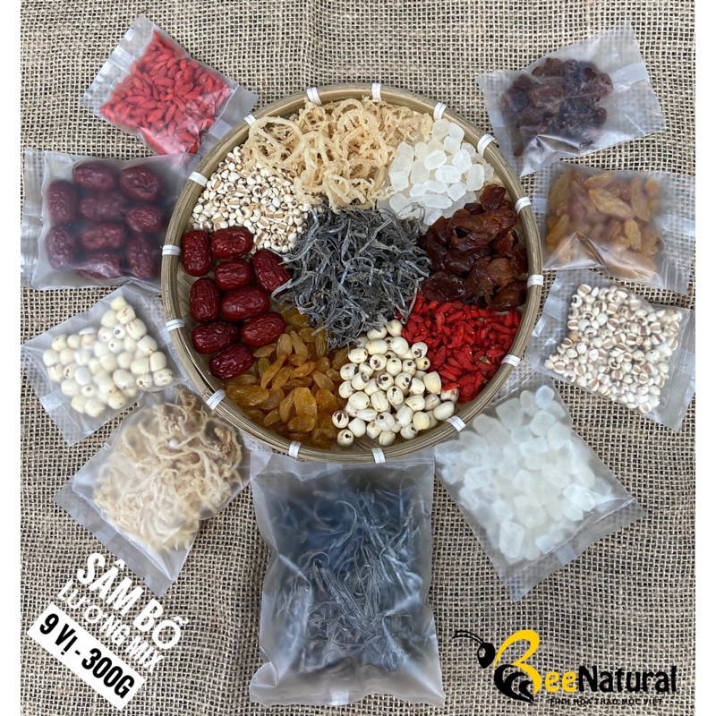 Set Sâm Bổ Lượng 9 Vị - 300g | BigBuy360 - bigbuy360.vn