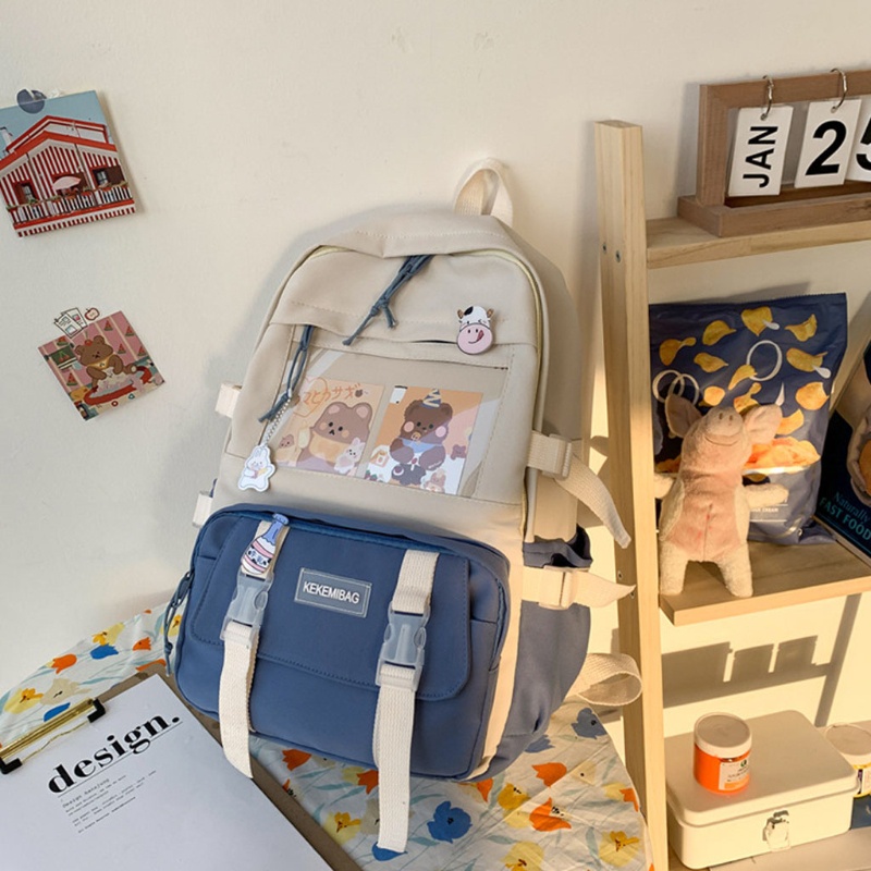 Ba Lô Đeo Vai Đi Học In Hình Blala Kawai Dễ Thương Cho Tuổi Teen