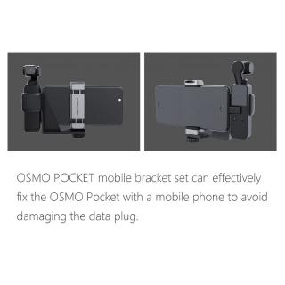 Mobile phone mount for DJI OSMO Pocket Controller