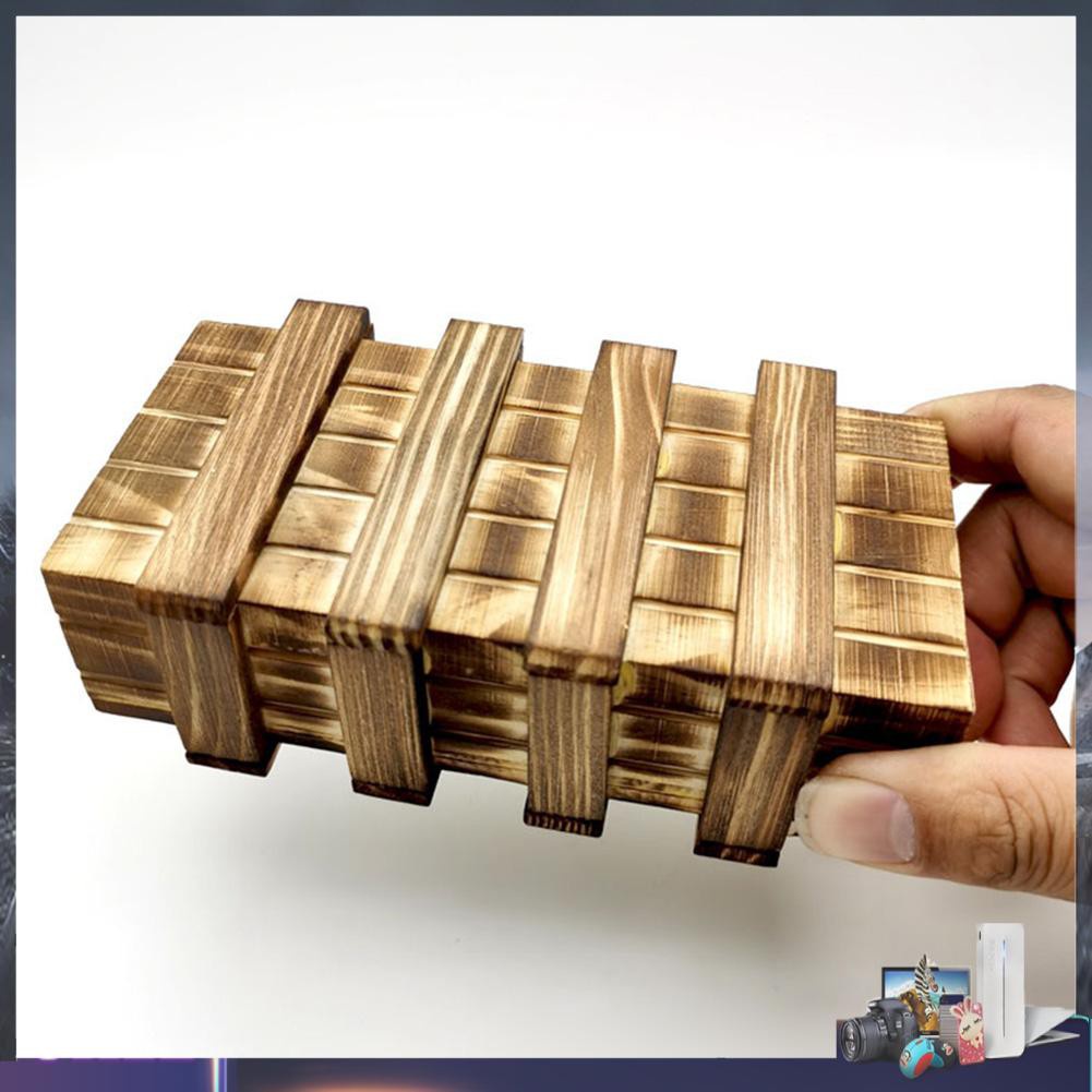 Đồ Chơi Mở Hộp Gỗ Kích Thích Trí Não Cho Bé