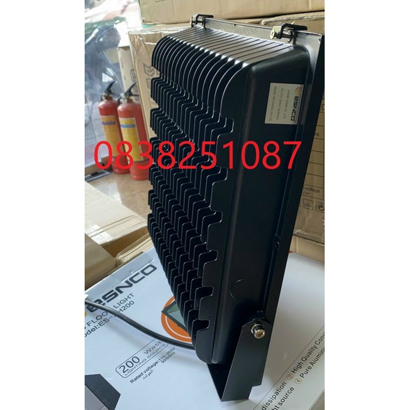 Đèn Pha Led Siêu Sáng 200W COB 5054 Trắng/Vàng Tiết Kiệm Năng Lượng