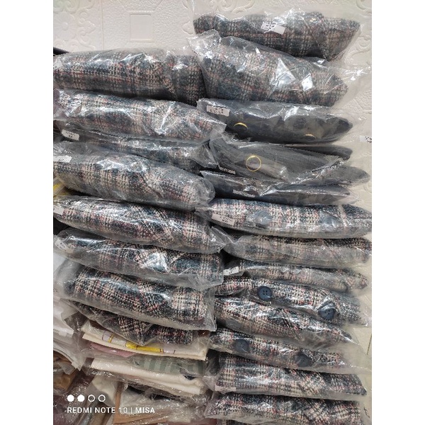 VERO MODA AUTH áo khoác dạ tweed dày đẹp