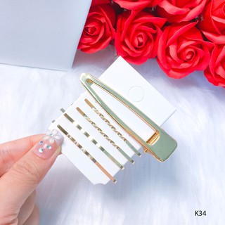Kẹp tóc nhiều kiểu phong cách Hàn Quốc K34