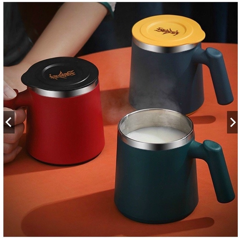 Cốc Đựng Ủ Cháo, Ca Đựng Cháo Canh Soup Bền Đẹp Có Tay Xách Nắp Đậy Kèm Muỗng