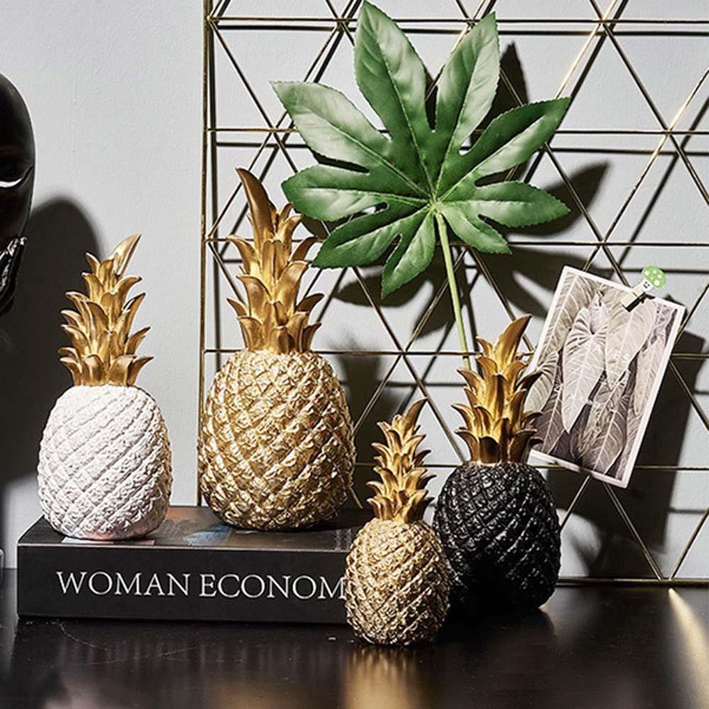 1 Quả Dứa Bằng Nhựa Resin Sang Trọng Trang Trí Bàn Làm Việc