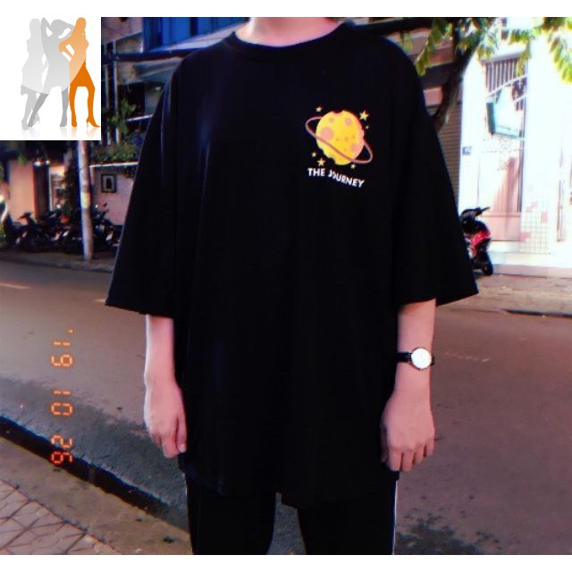 [Có full video] Áo thun unisex THE JOURNEY form rộng tay lỡ - Trùm Chuyên Sỉ Thời Trang - 20315858 | BigBuy360 - bigbuy360.vn