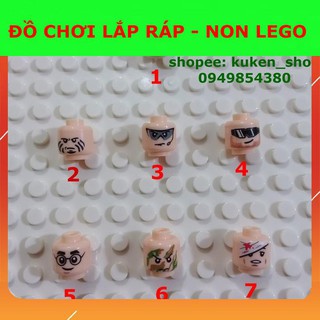 Đồ Chơi Một Khuôn Mặt Cho Minifigures NO.1105 - Phụ Kiện  Đầu Mini