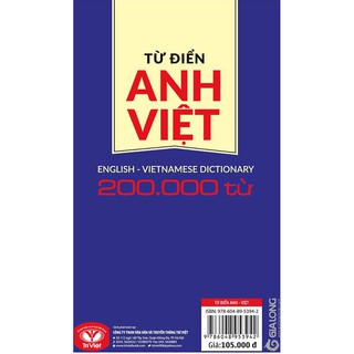 Từ Điển Anh Việt (200000 Từ)