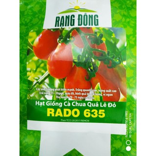 Hạt giống Cà chua quả lê đỏ 0.1gr❤️FREESHIP XTRA❤️