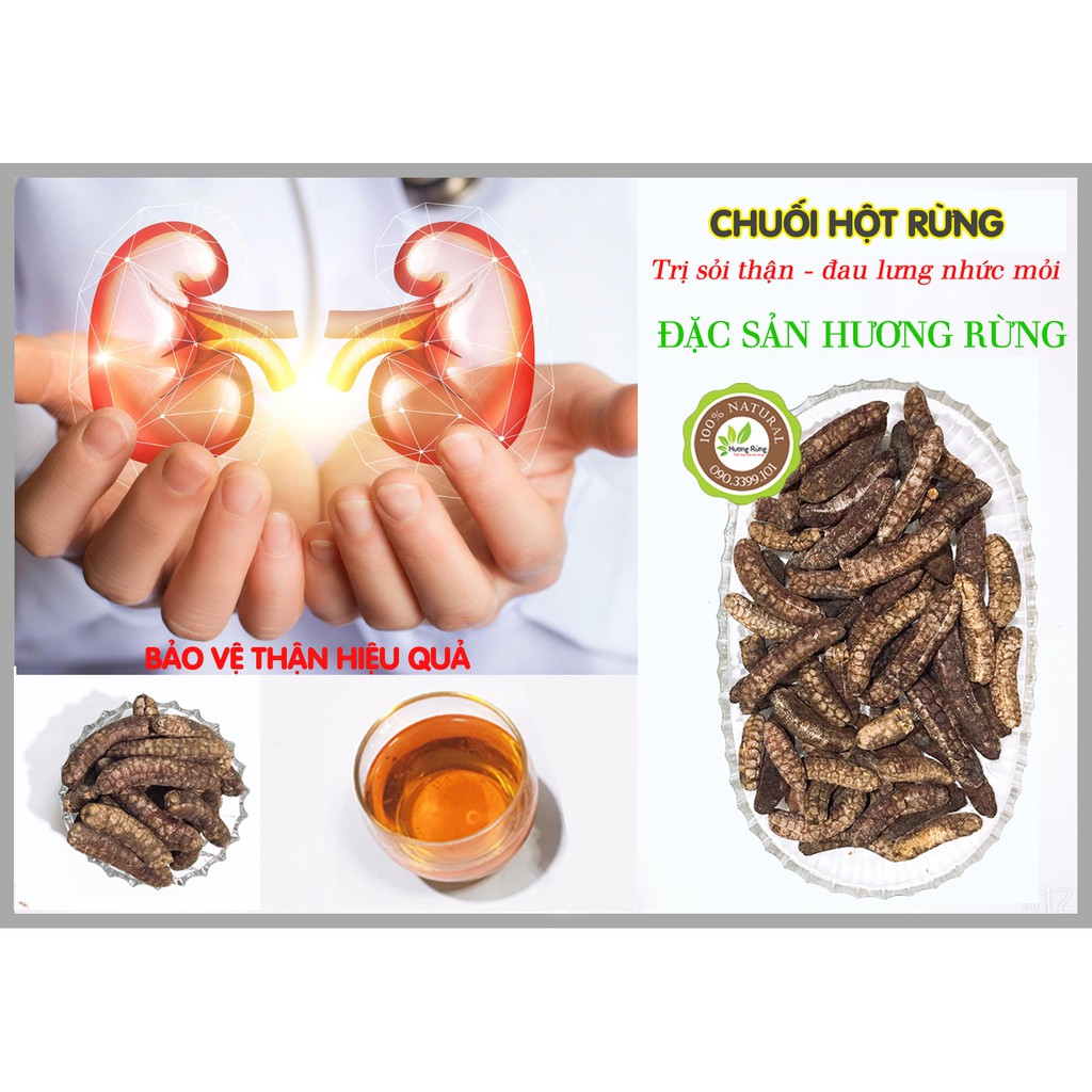 [SẢN PHẨM ĐẠT CHUẨN] CHUỐI HỘT RỪNG, bịch chuối 1kg, trái to, nguyên chất, đồ ngâm, thảo dược, trái cây khô - HƯƠNG RỪNG