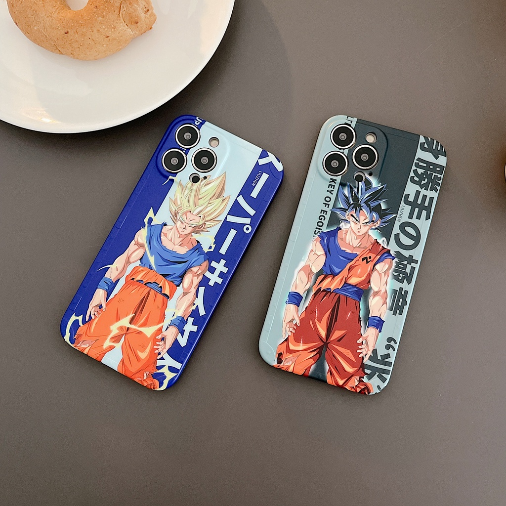 Ốp Điện Thoại Họa Tiết Dragon Ball Goku Cho iPhone13Pro iP12Pro XS iPhone11 12Promax 13Promax 11 12 13 7P
