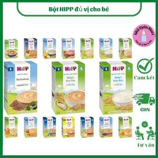 Bột hipp đủ vị cho bé