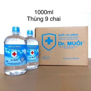Nước súc miệng, nước muối sinh lý