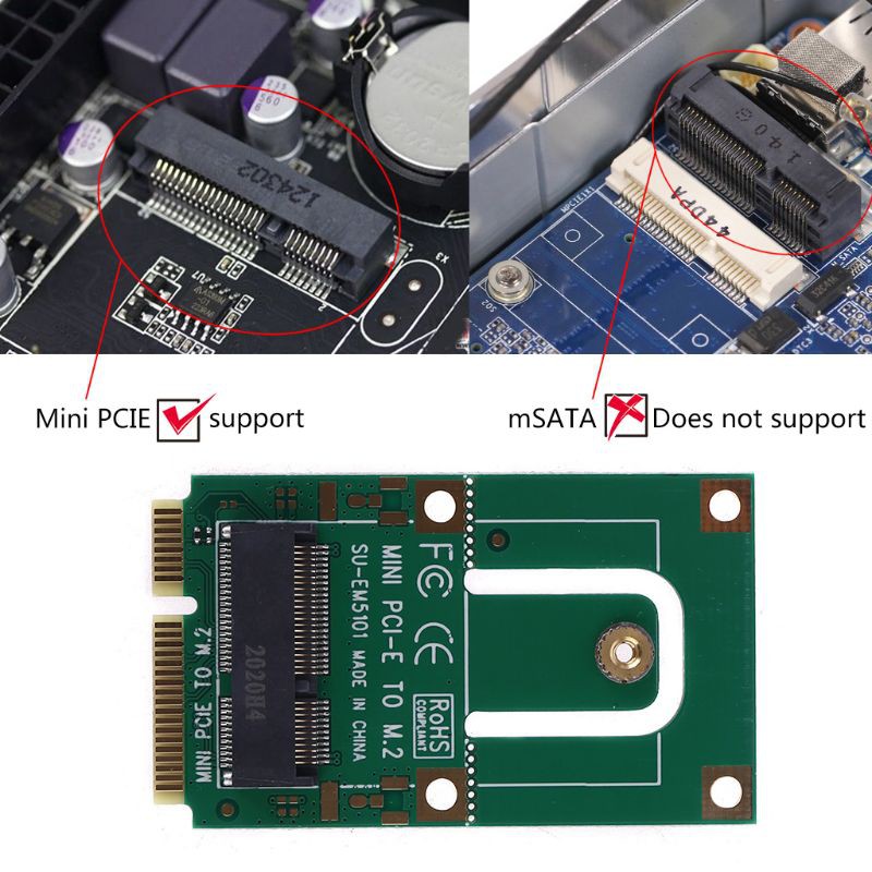 Card Chuyển Đổi Mini Pci-E Sang M2 M2 Cho M2