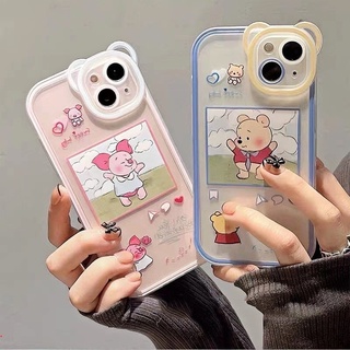 Ốp Điện Thoại Mềm In Hoạt Hình Cho iPhone 11 12 13 Pro MAX X XS MAX XR 6 7 8 Plus