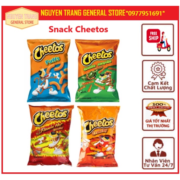 Snack Cheetos nhập khẩu Mỹ