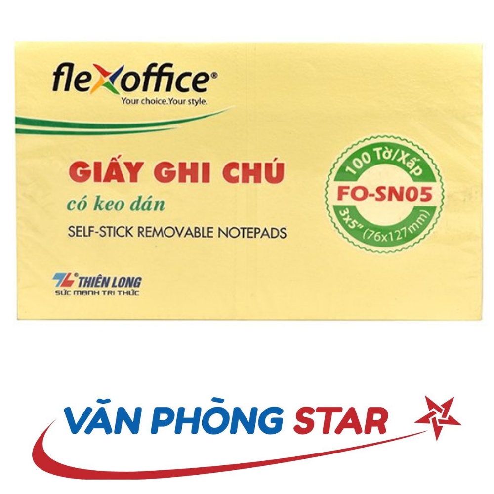 1 Xấp Giấy ghi chú 3x5 FO-SN05