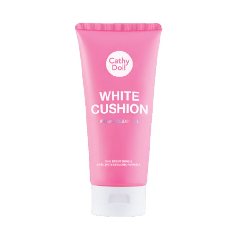 Sữa rửa mặt tạo bọt trắng da Cathy Doll White Cushion Facial Foam Cleanser 120ml