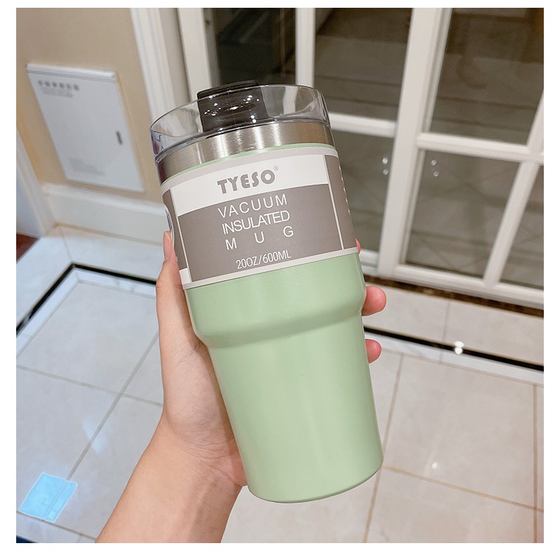 Bình Nước TYESO 600ML Giữ Nóng/lạnh Trên 8h