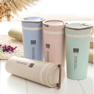 BÌNH GIỮ NHIỆT LÚA MẠCH CÓ QUAI XÁCH 450ML