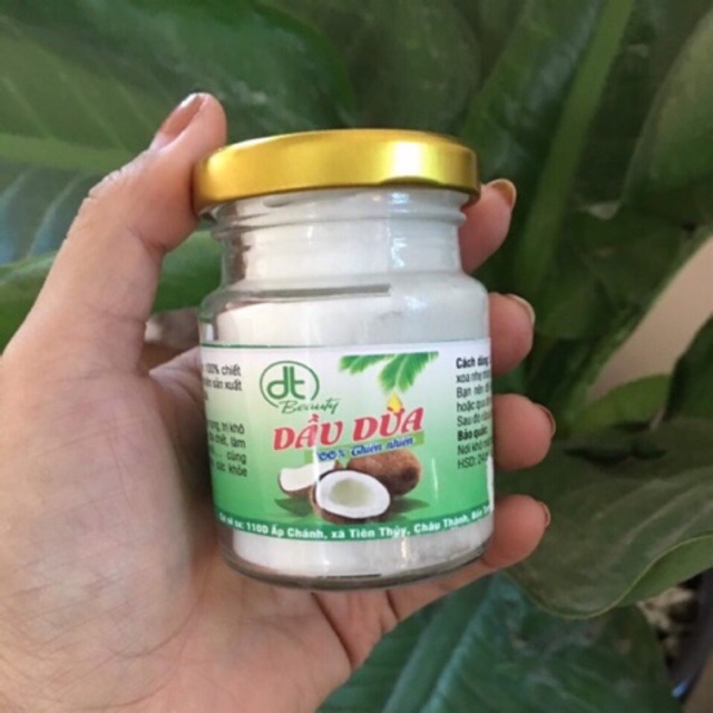 Shopee trợ giá 1 lọ tinh dầu dừa nấu thủ công nhiều công dụng 100ml