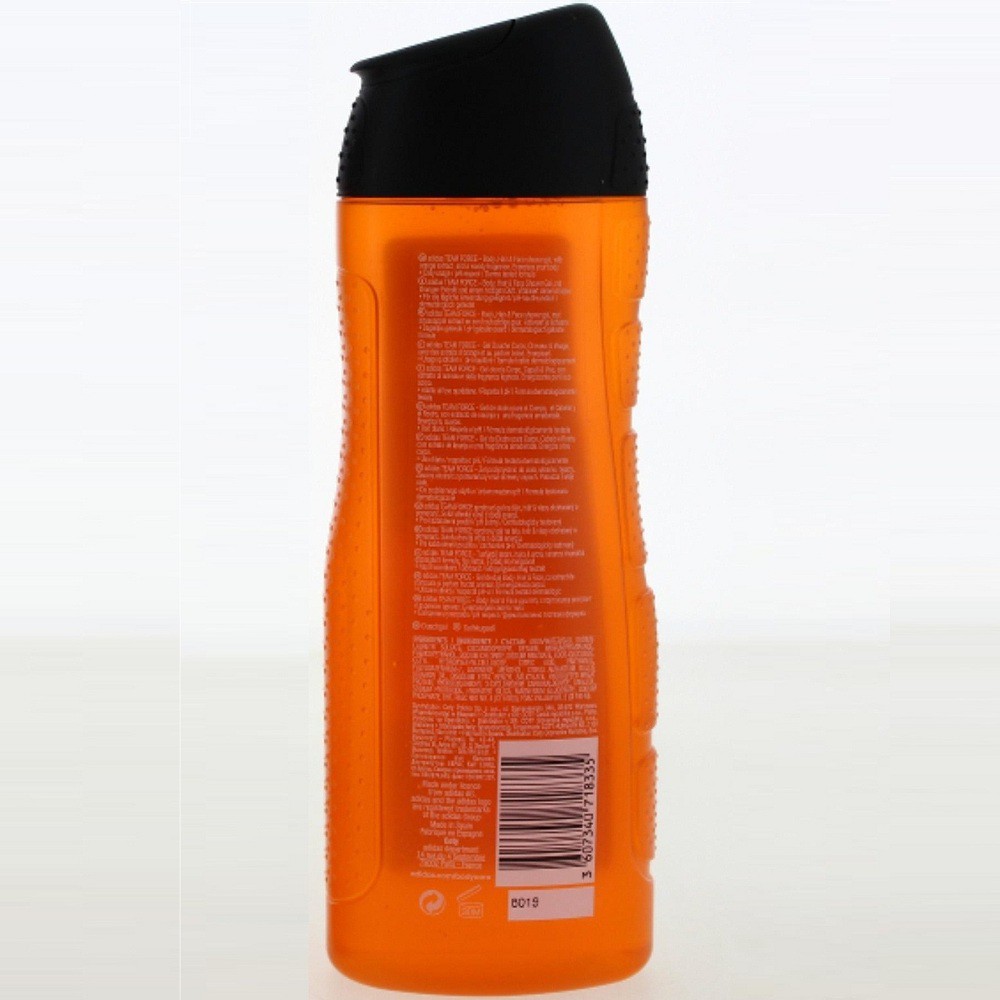 Sữa Tắm, Dầu Gội, Sữa Rửa Mặt 400ml Adidas TEAM FORCE Chính Hãng 100%