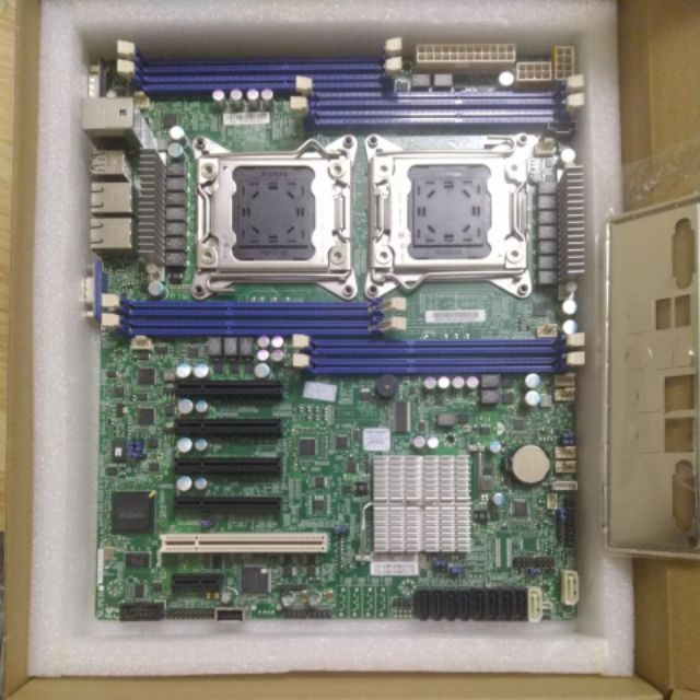 Mainboad SuperMicro X9DRL X79 dual CPU socket 2011 hỗ trợ xeon e5 v1 v2