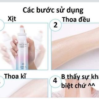 xịt chống nắng  Maycreate