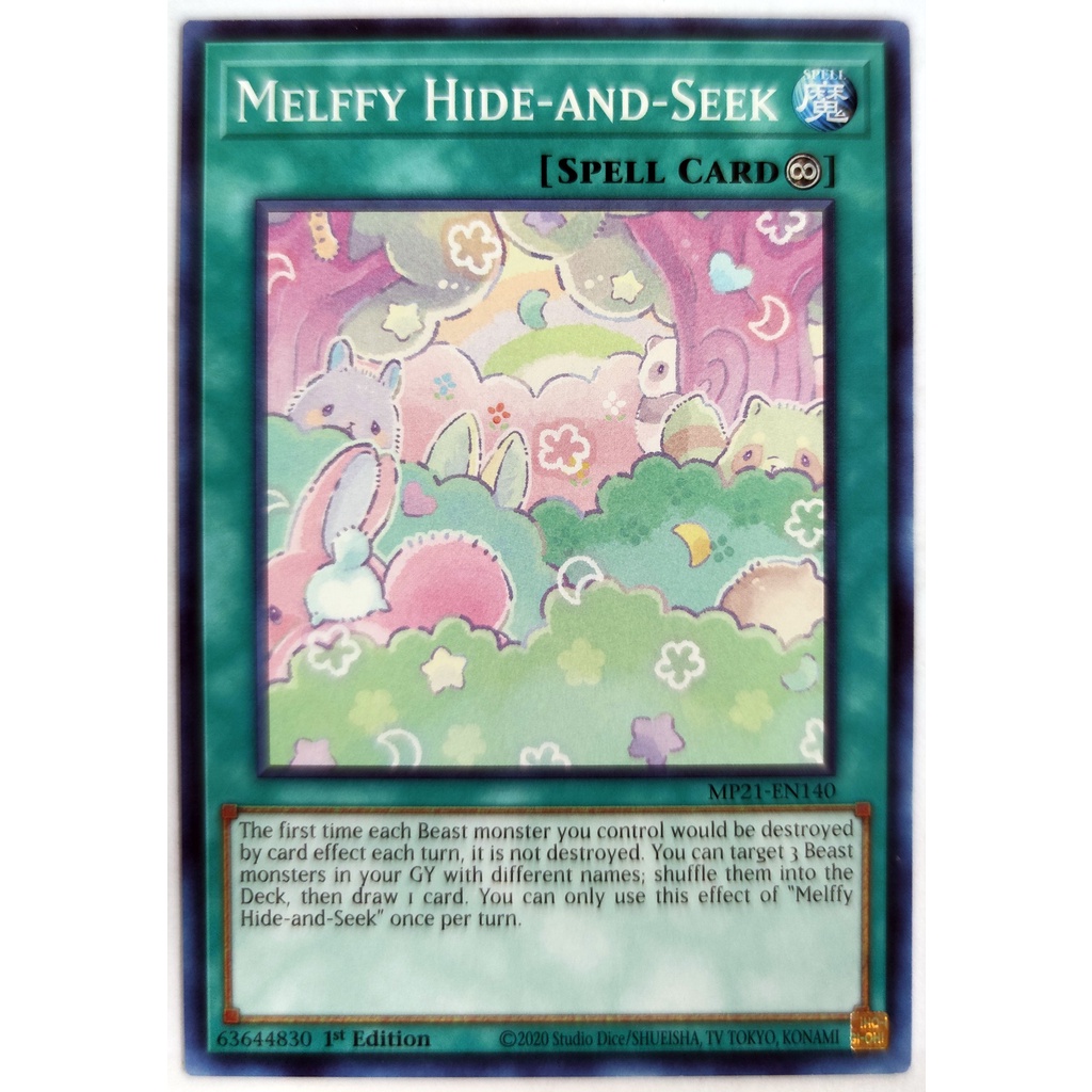 [Thẻ Yugioh] Melffy Hide-and-Seek |EN| Common
