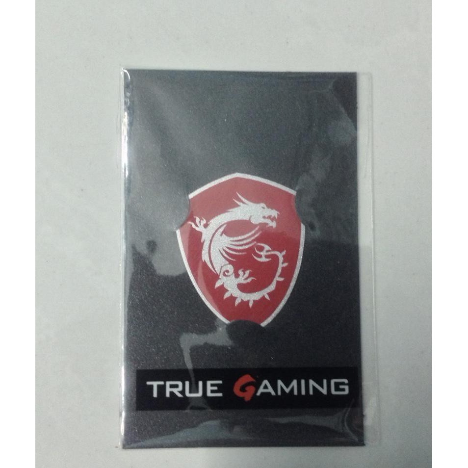 STICKER DÁN MSI DRAGON GAMING