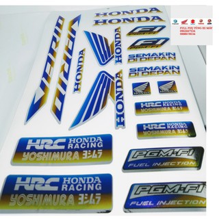 Vario bộ tem màu titan