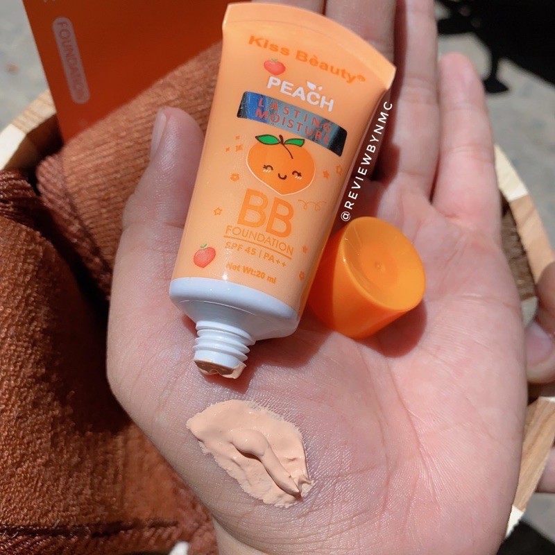 Set 2 lọ son dưỡng + kem nền chống nắng Spf 45+ V1