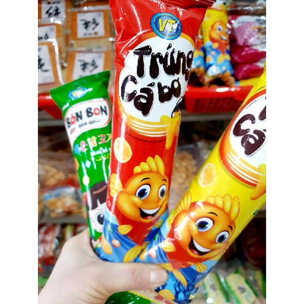 [COMBO 5 GÓI] SNACK TRỨNG CÁ BƠ ĂN VẶT CAY.