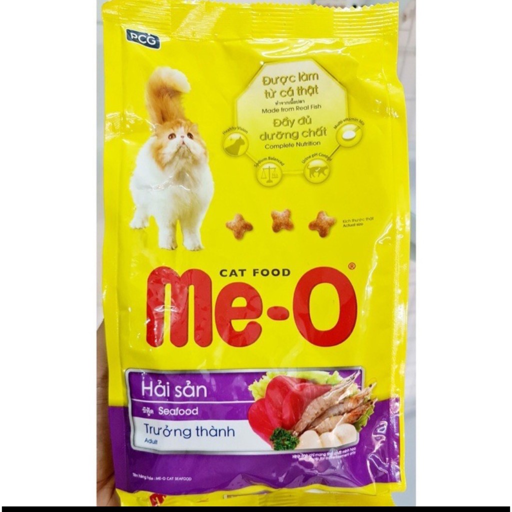 Thức Ăn Cho Mèo Hạt Me-o 350g Dành Cho Mèo Trưởng Thành Đủ Vị - Bun's Pet House