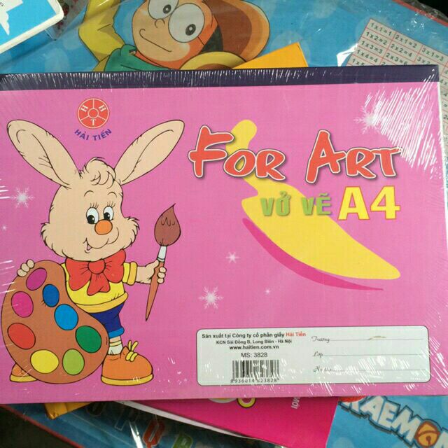 Vở Vẽ A4 Hải Tiến Đẹp