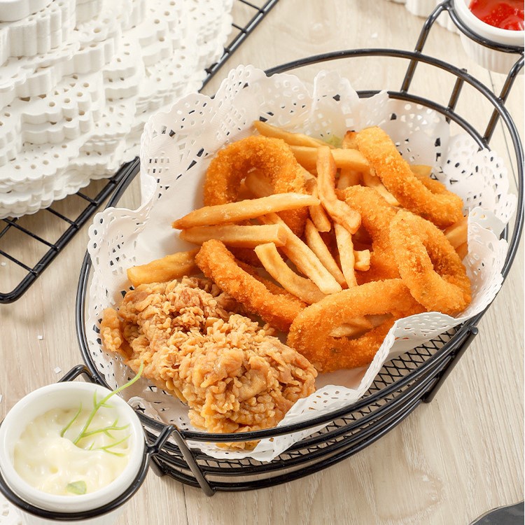 Giấy Thấm Dầu Thực Phẩm 140 Tờ Thấm Dầu Ăn Đồ Chiên Rán