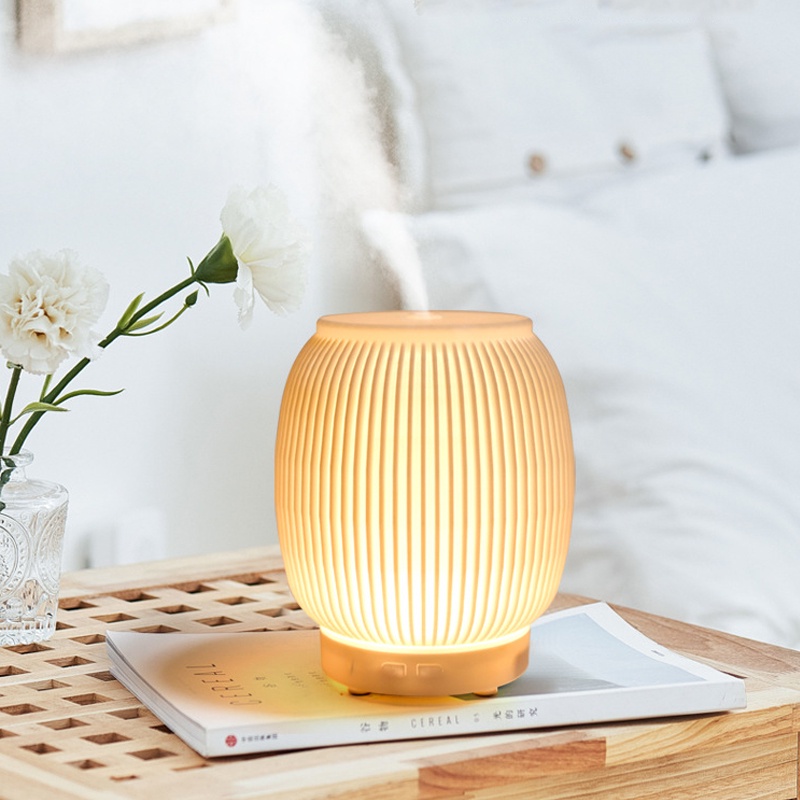 Máy phun sương tạo độ ẩm Fnelse khuếch tán tinh dầu bằng sóng siêu âm thiết kế hình đèn lồng 200ml