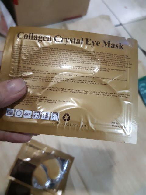 Mặt nạ mắt Collagen Crystal Eye Mask