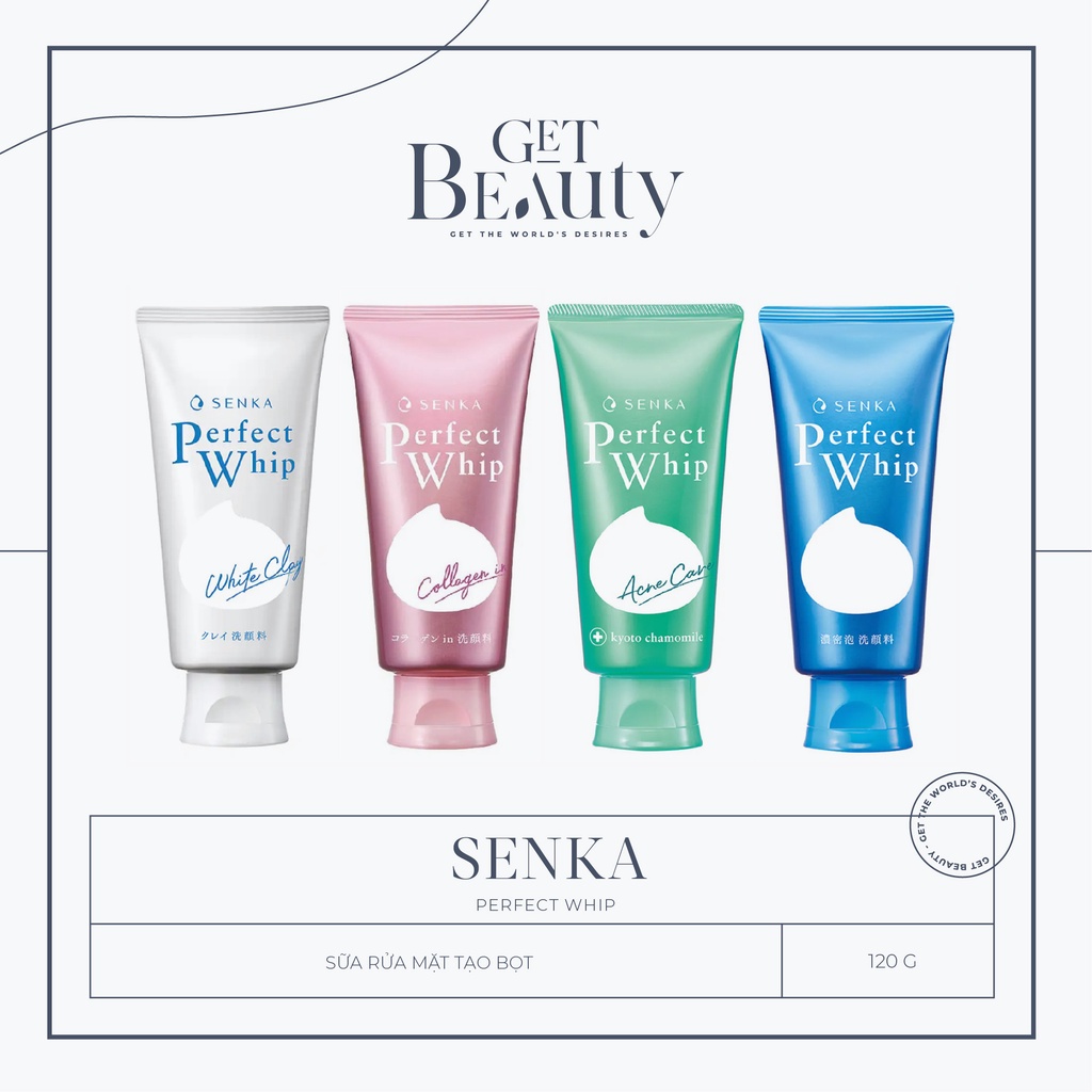 SỮA RỬA MẶT TẠO BỌT SENKA PERFECT WHIP 120G