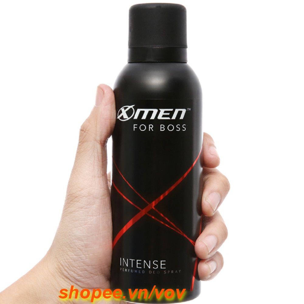Xịt Khử Mùi Nam 150ml X-Men For Boss Intense Thơm Hương Nước Hoa https://shopee.vn/Keo-X%E1%BB%8Bt-T%E1%BA%A1o-Ki%E1%BB%
