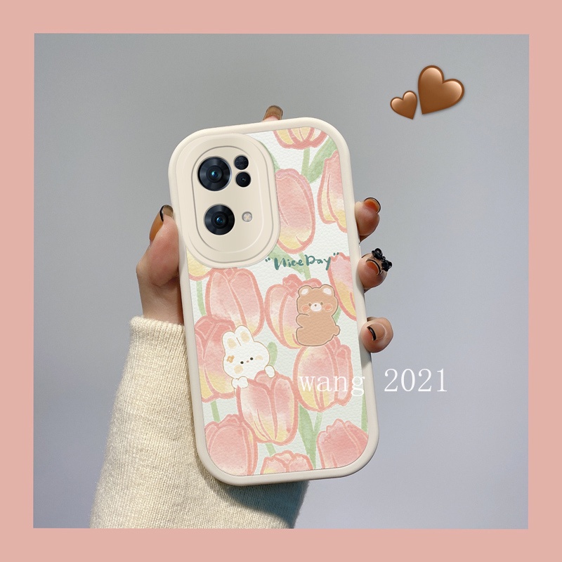 Ốp Điện Thoại Mềm Họa Tiết Tranh Sơn Dầu Chống Rơi Cho OPPO Reno8 Z 5G