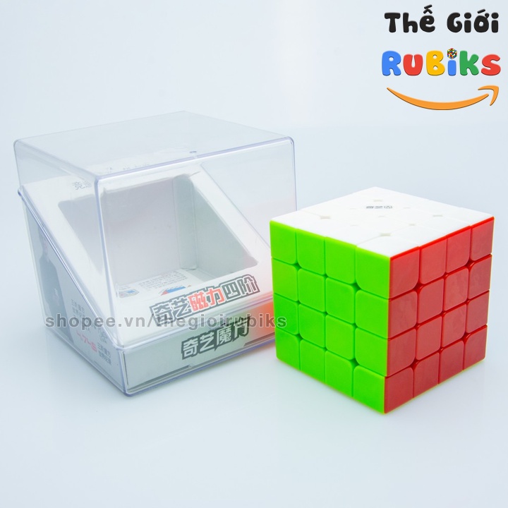 Rubik QiYi MS 4x4 Magnetic Có Nam Châm. Khối Lập Phương Rubic 4x4x4 4 Tầng Đồ Chơi Thông Minh