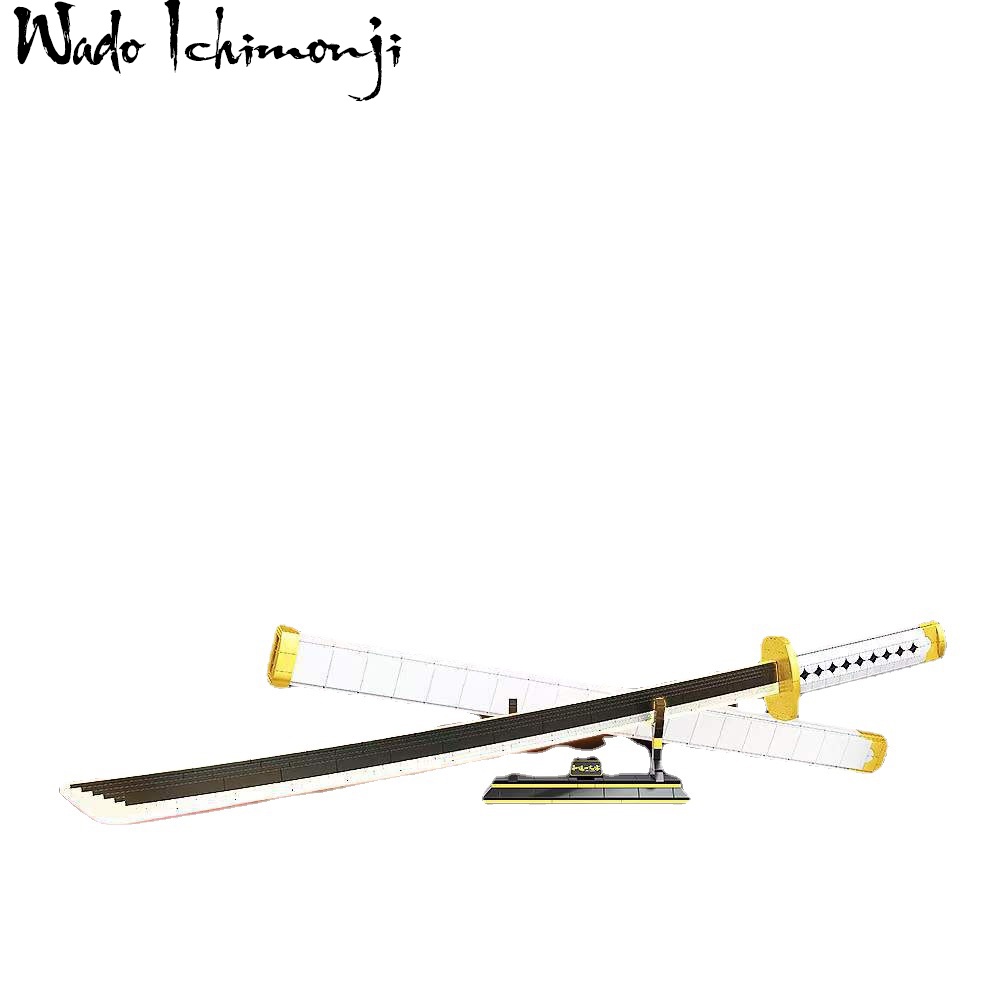 Đồ Chơi Lắp Ráp Mô Hình Thanh Kiếm Wado Ichimonji Của Zoro Trong One Piece No. 727 Với 781 PCS