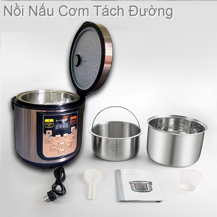 Kết quả hình ảnh cho nồi cơm điện tách đường ninosun