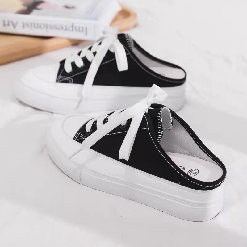 Giầy sục cao 4,5cm nâng đế tăng chiều cao dáng thể thao