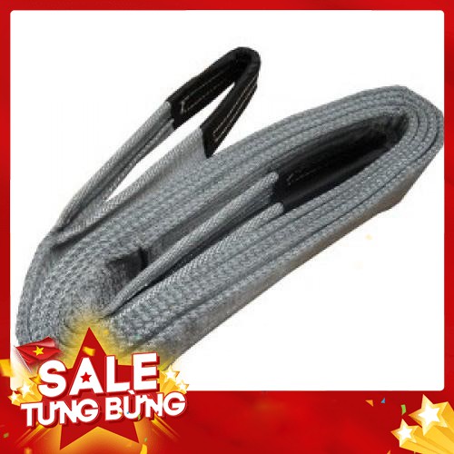 Dây cáp vải cẩu hàng bản dẹp 4 tấn hệ số an toàn 6:một