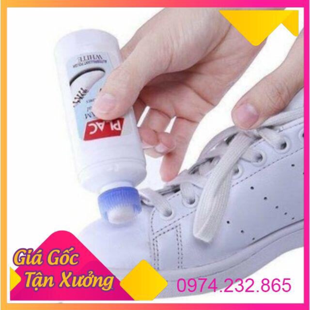 Chai xịt trắng giày Plac kèm đầu chải -anhsonnd18