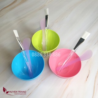 Bộ Dụng Cụ Trộn Mặt Nạ Bát Chổi Thìa