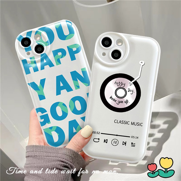 Ốp Điện Thoại Silicone Mềm Họa Tiết Trái Tim Màu Xanh Dương Cho iphone 13 / 11 7 / 8plus 6s / xr 12mini 14promax