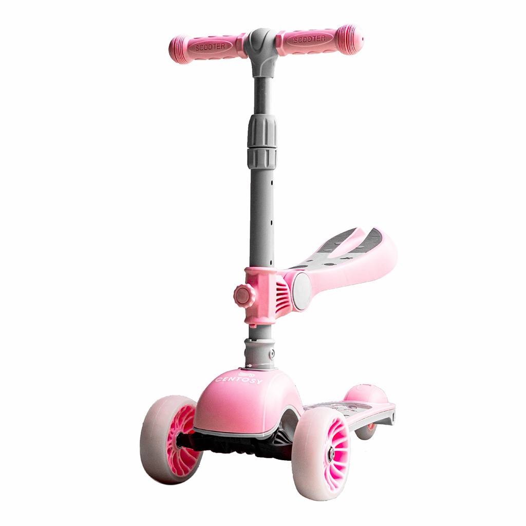 Xe scooter cho bé ,Xe scooter có ghế ngồi cho bé Centosy S8 dễ dàng gập gọn phù hợp bé trên 3 tuổi - PATINO